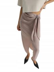 Reserved fodros MIDI szoknya, lila, Size 34, 100% poliészter