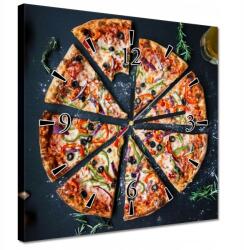 ZeSmakiem Órák 30x30 Pompás pizza (H10318M_Z1AI_30x30cm AZ)
