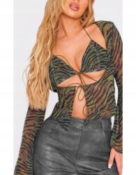 Prettylittlething Mintás Felső 2IN1 Megkötős (36) (563781)