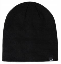 4F Férfi Téli Meleg Fekete Beanie Polár Sport Sapka Őszi (4FWAW25ACAPM577 20S)