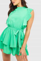 Boohoo LC45116 Boohoo Rövid Zöld Overál Öv Rövid Ujjú XXL