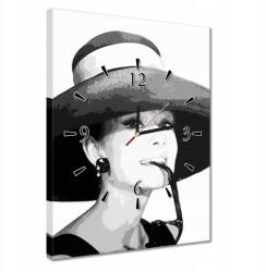 ZeSmakiem Órák 30x40 Hepburn kalappal (H61M_Z1D_30x40cm AZ)