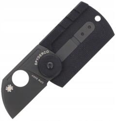 Spyderco Összecsukható kés Spyderco Dog Tag Folder CF/G-10 Laminate Black (C188CFBBKP) (C188CFBBKP)