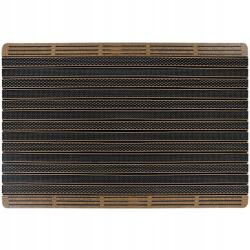 Decorator Home Prémium Lábtörlő Kültéri Ajtó Alá 60x90 Nagy Gumi Cipő Barna (Wycieraczka pod drzwi zewnętrzna gumowa mata)