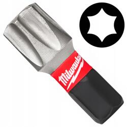 Milwaukee Ütvefúró bit Milwaukee Torx TX50, 25 mm 1 db Shockwave csavarhúzóhoz (BIT udarowy T50 25mm Milwaukee)