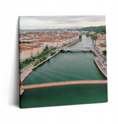 Wallfluent Vászonkép Konyha Szerelésre Kész Bonaparte híd 60x60 cm (010030010270000075766)