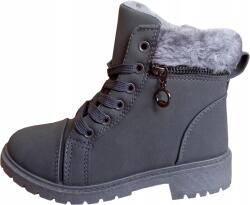 New Tlck Szőrmés csizma r30 18, 3 P5-129 szürke (TL45C-12)