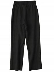 Shein Nadrág Fekete Elasztikus Derék És Egyenes Szár L __L