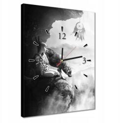 ZeSmakiem Óra 30x40 Indián lány farkassal (H10076Z_Z1D_30x40cm AZ)