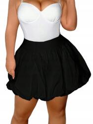 Shein Curve Szoknya Fekete Bombkamini 3XL__3XL