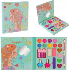 Skleplolki Gyerek Kozmetikum Szett Smink Paletta Szemhéjfesték Kozmetikumok (ZESTAW MAKEUP DLA DZIECI BEZPIECZNY 12)
