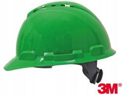 3M Védősisak 3M, csavaros állíthatóság, szellőző, zöld H-700-GP (3M-KAS-H700N Z)