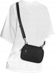  Kis keresztpántos női övtáska, állítható pánttal