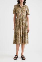 Desigual Rövid Ujjú Ruha, Size S, bézs, 100% lyocell (22SWVW57_6090)