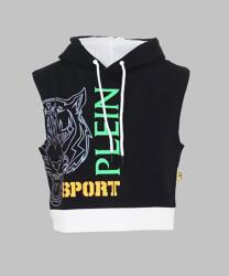 Plein Sport Fekete Kapucnis Póló (M) (595386)