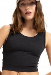 Roxy Fekete Vállpántos Felső Nyakkivágással És Megkötős M Kwl