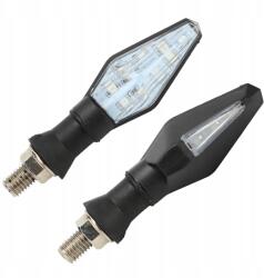 3F Quality 4DB 12 Led-es Kétszínű Bekapcsolt Irányjelző