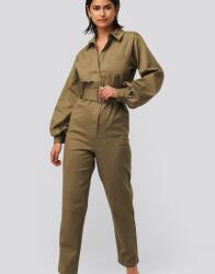 NA-KD U5B123*NA-KD Overál Khaki Pamut 36 S N01