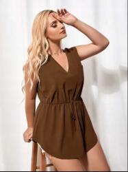 Shein Női Overál Barna Basic 42 XL Eda