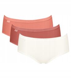 Sloggi Női bugyi Midi Basic+ 3Pak V021 Mix Szín Sloggi 46 Mix Szín (10107163V021-1211)