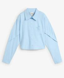 Bonprix Rövid Ujjú Női Ing, Size 42, kék, pamut