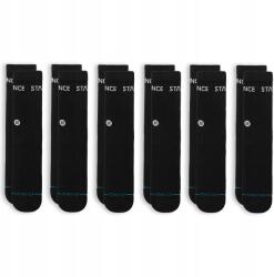  Stance Origin Crew zokni (6 pár) (A556C24ORI-BLK-M)