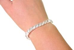  Strasszos Karkötő, Finom, Aranyos Strasszokkal