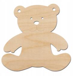 Loveart Maci mackó fa dekoráció rétegelt lemezből Loveart Decoupage dekoráció (LOV-Sklejka)