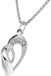 Strokeside Designs Evezős medál - szív alakú, cirkónia kövekkel | Strokeside Design