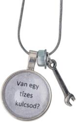 orrlabda Evezős nyaklánc - Van egy tízes kulcsod? KÉSZLETEN