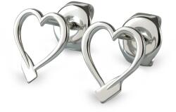 Strokeside Designs Evezős fülbevaló - szívecske alakú lapát | Strokeside Design