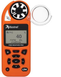 Kestrel Meters 5500FW Fire Weather Meter Pro Időjárásmérő + Link + Vane Mount opciókkal