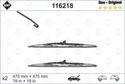 SWF Set 2 lamele stergator SWF 116218 (116218)