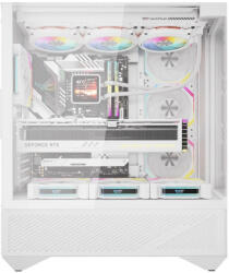 darkFlash DY460 White + 4 fans