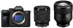 Sony Alpha 7 IV + 28-70mm f/3.5-5.6 OSS + 85mm f/1.4 GM Digitális fényképezőgép