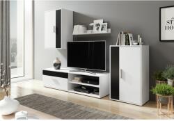 Wipmeble Berno szekrénysor fehér/fekete - mindigbutor - 50 990 Ft