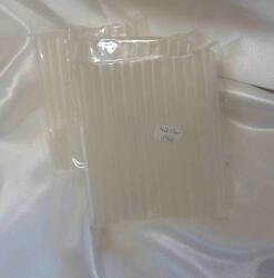  Koktél szívószál (12 cm-s), átlátszó -120 db