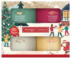 Yankee Candle ajándékszett 4 üvegbe töltött gyertya