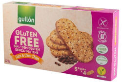 gullón gluténmentes zab-csokoládé keksz 220g