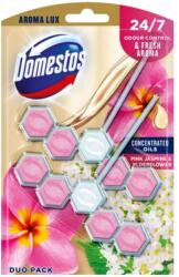 Domestos WC illatosító 2x55 g Aroma Lux Domestos Pink Jasmine & Elderflower (10468) - tonerpiac