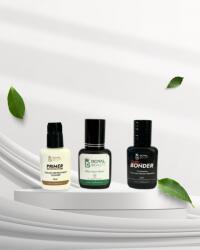 Royal Beauty Pachet Royal Ultra super bond- adeziv profesional extensii gene ultra super bond (10 ml), primer Royal și Ultra Bonder Royal
