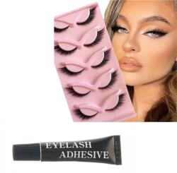 Royal Beauty 2 x Adeziv profesional pentru gene banda sau smocuri-1 ml-cadou gene false