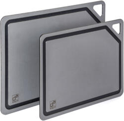  G21 EcoCut szeletelődeszka természetes cellulózból - 2 darabos készlet, grafit színben (6354321)