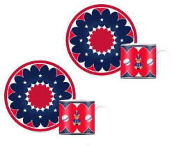 Bialetti Karácsonyi Maci - Csésze és csészealj szett 2db (NMWHITE001)