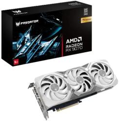 Acer Radeon RX 9070 Predator BiFrost OC White 16GB GDDR6 256bit (DP.Z4GWW.P02) Videokártya