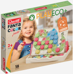 Quercetti Play Eco Fantacolor junior set biluțe 58 bucăți (84190Q)