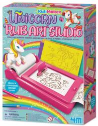 4M Studio creativ, 4M, Imprimare prin transfer, Unicorni, Kidzmaker