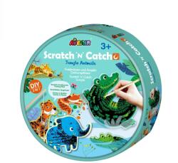 AVENIR Joc de pescuit 2in1 razuibil, Avenir, Scratch n Catch, Animale jungla