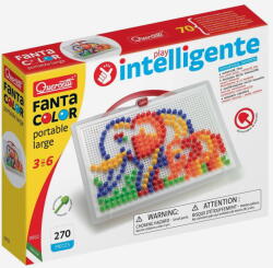 Quercetti Set colorat elefant cu bilute de 270 bucati (0952)