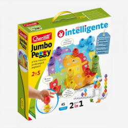 Quercetti Jumbo biluțe 2 in 1 set 45 bucăți (2271)